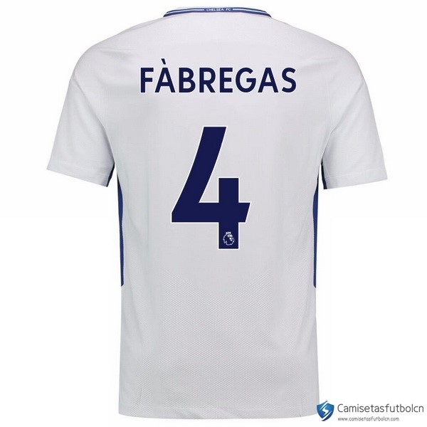 Camiseta Chelsea Segunda equipo Fabregas 2017-18